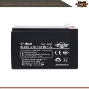 6fm8.0 12V8AH AGM Batería