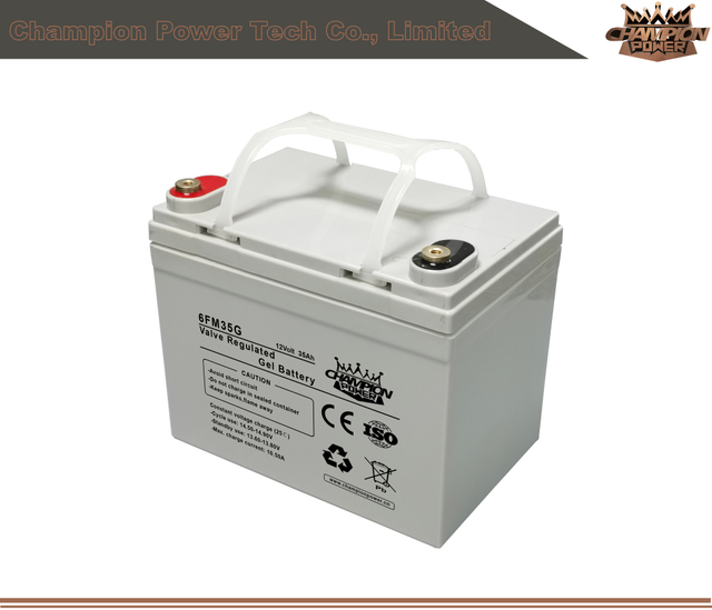 6fm35g 12V35AH Batería de gel